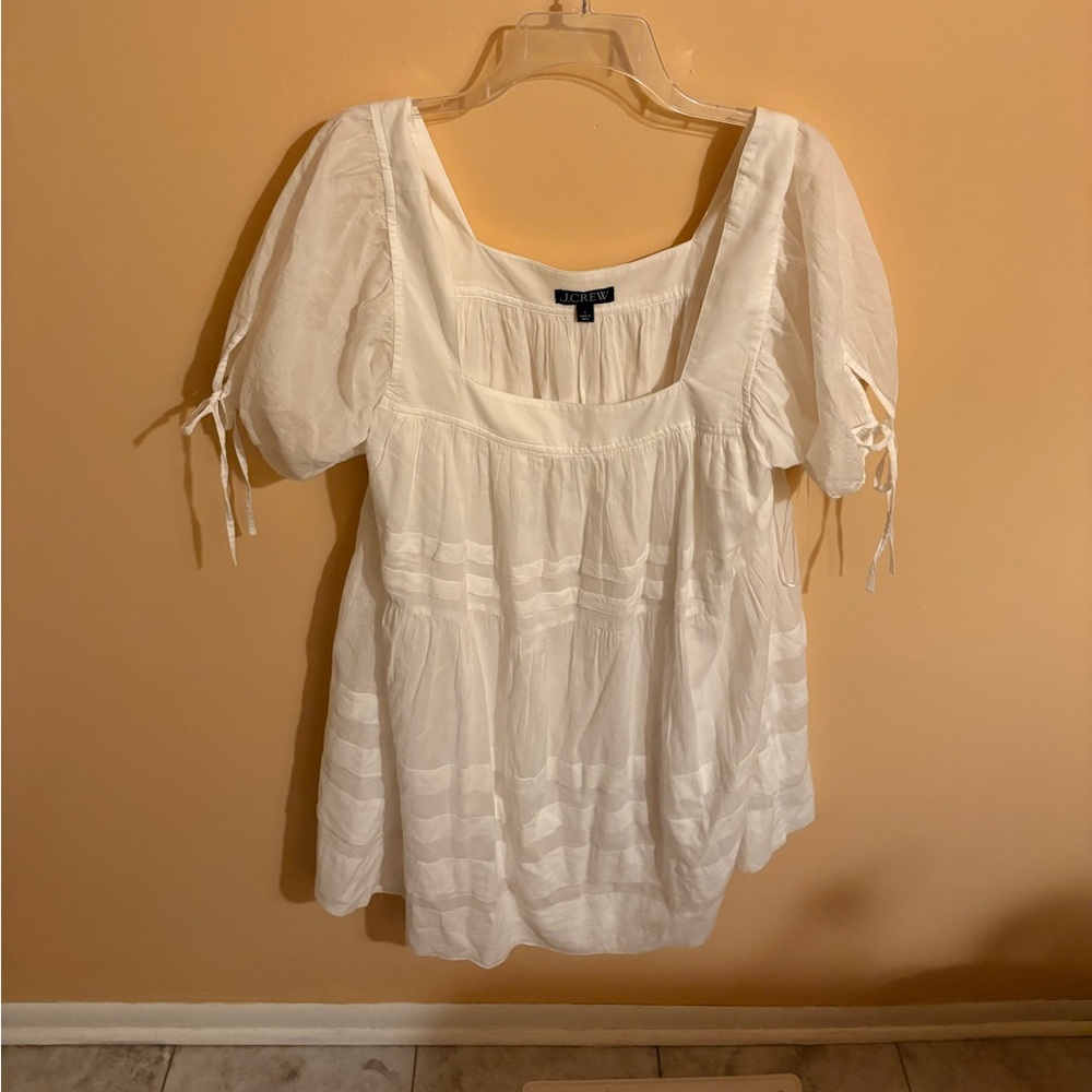 J. Crew Calliste Mini Dress in Cotton Voile - Picture 5 of 10